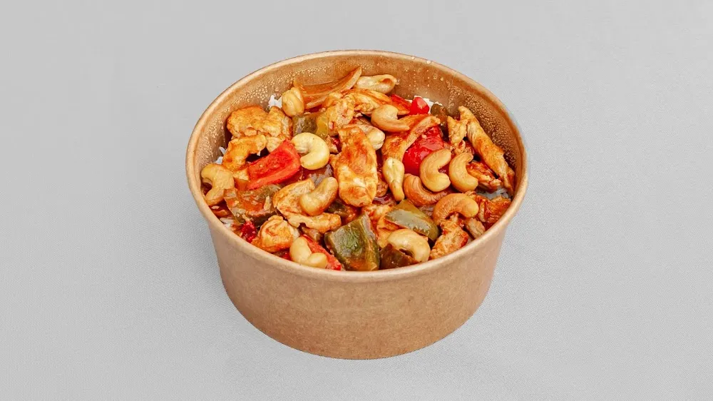 Riz Poulet Noix de Cajou